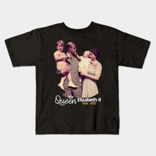 queen elizabeth Kids T-Shirt